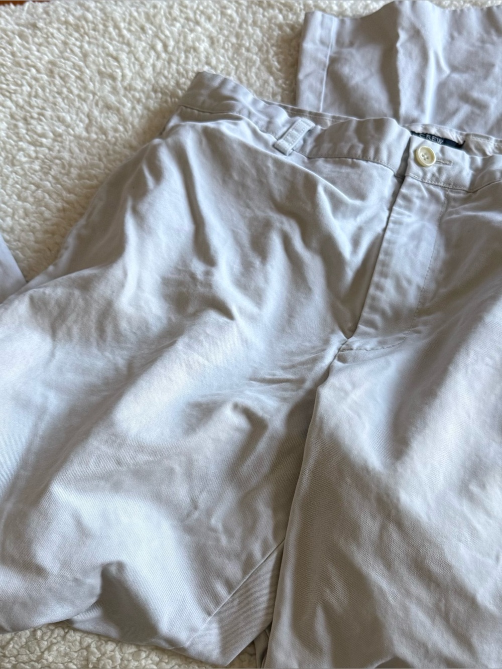 Light Tan J. Crew Cotton Blend pants